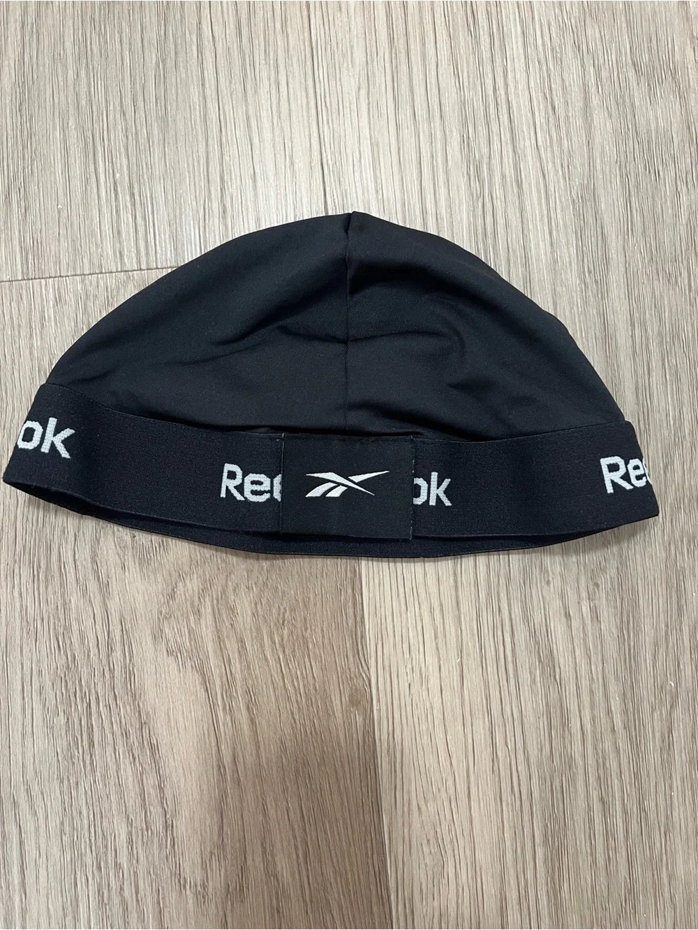 Reebok Black Performance Skull Cap Beanie One Size